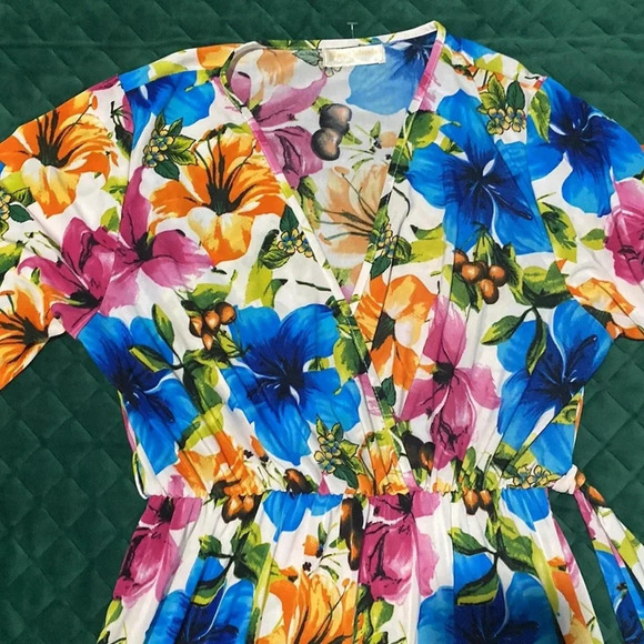 Long Floral Maxi Dress  by Seven Island - Size Large - Picture 8 of 11